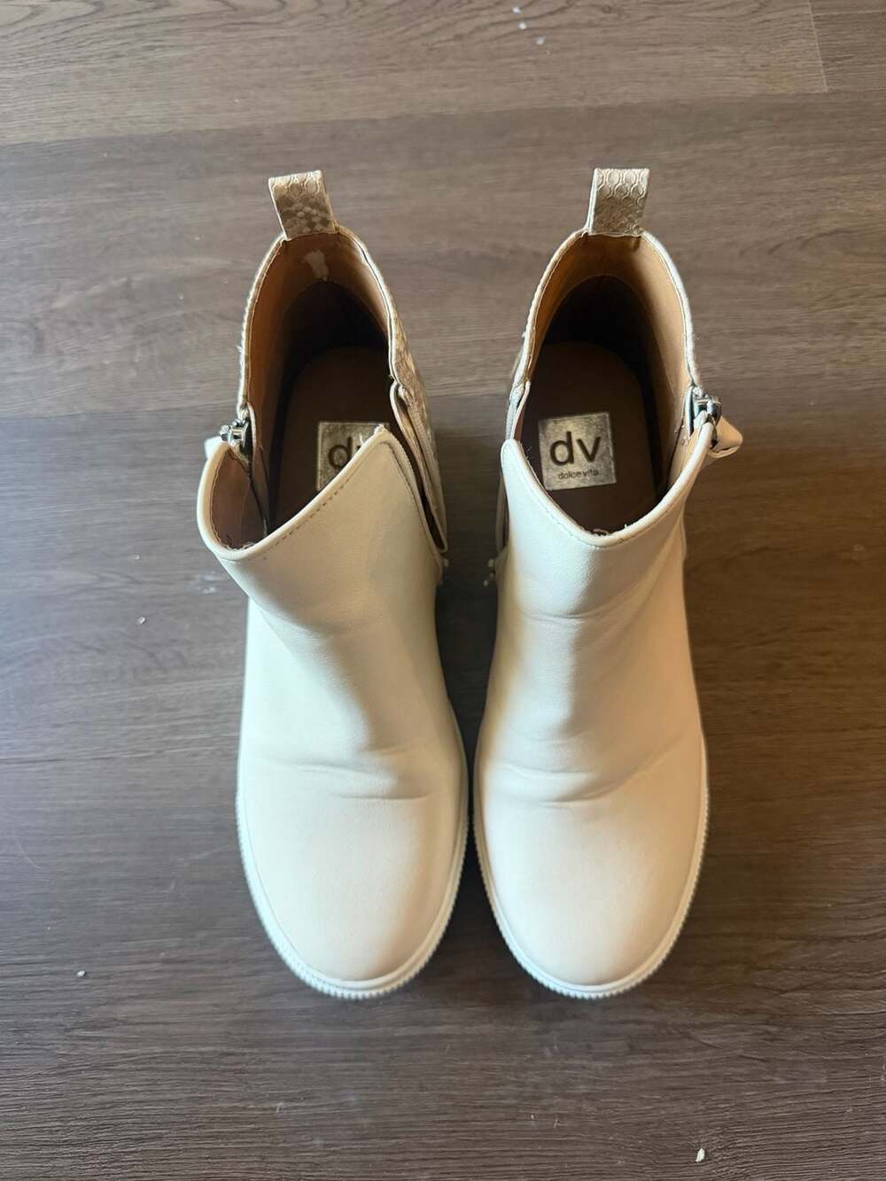 DV Dolce Vita Karsa Wedge Ankle Boots Size 10